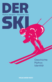 Cover des Buches Der Ski, pinker Skifahrer oder Skifahrerin