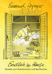 Cover des Kochbuches Endlich zu Hause, Illustration von Thomas Wizany
