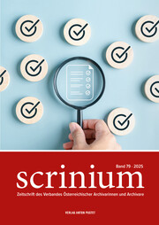Cover des Buches Scrinium