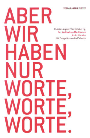 Hardcover Aber wir haben nur Worte, Worte, Worte