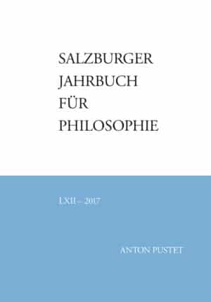 Taschenbuch Salzburger Jahrbuch für Philosophie