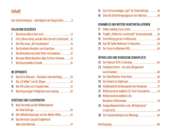 Taschenbuch Salzkammergut – Orte der Erinnerung