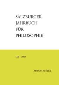 Buch Salzburger Jahrbuch für Philosophie