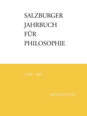Buch Salzburger Jahrbuch für Philosophie
