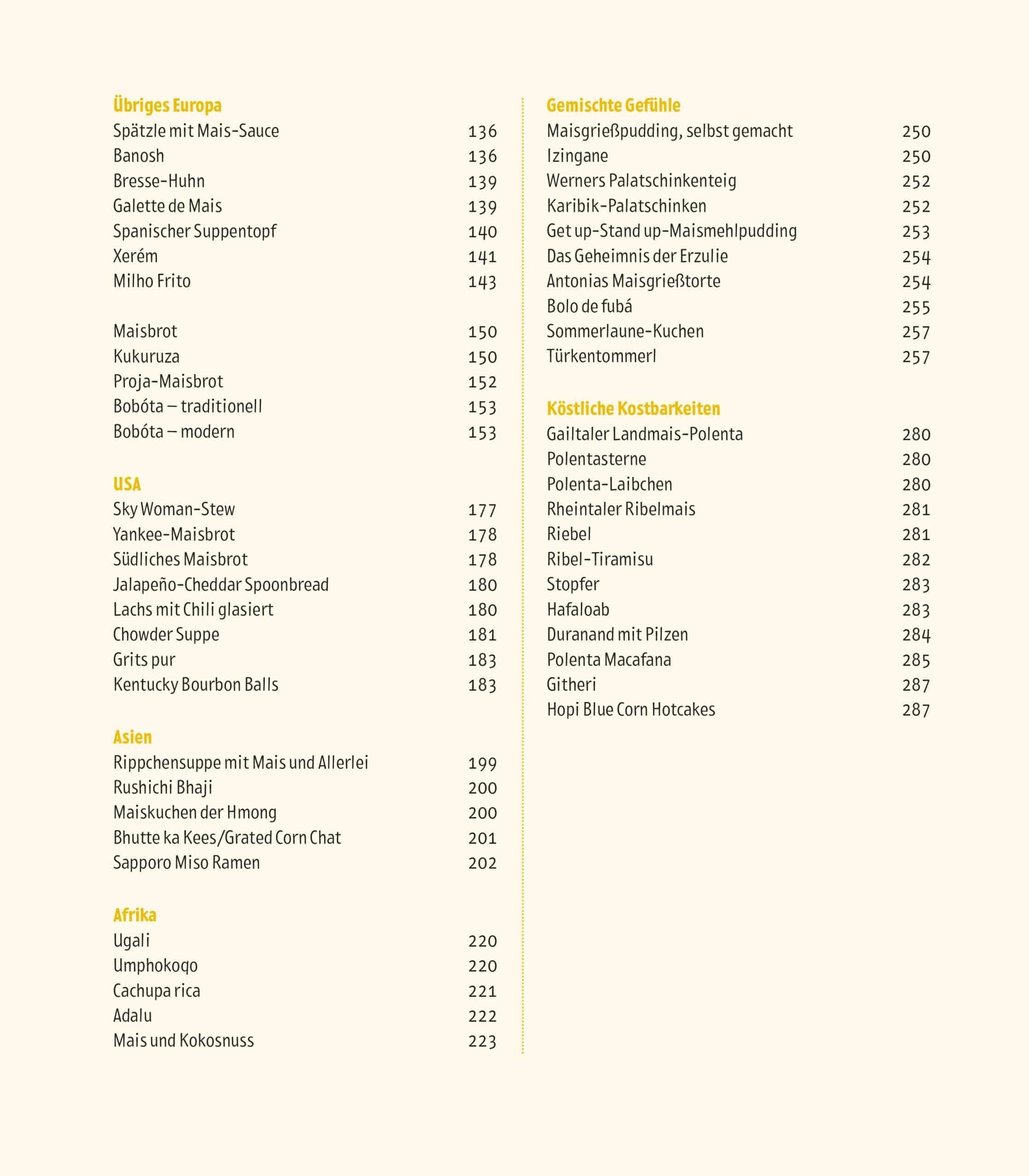 Hardcover Mensch & Mais