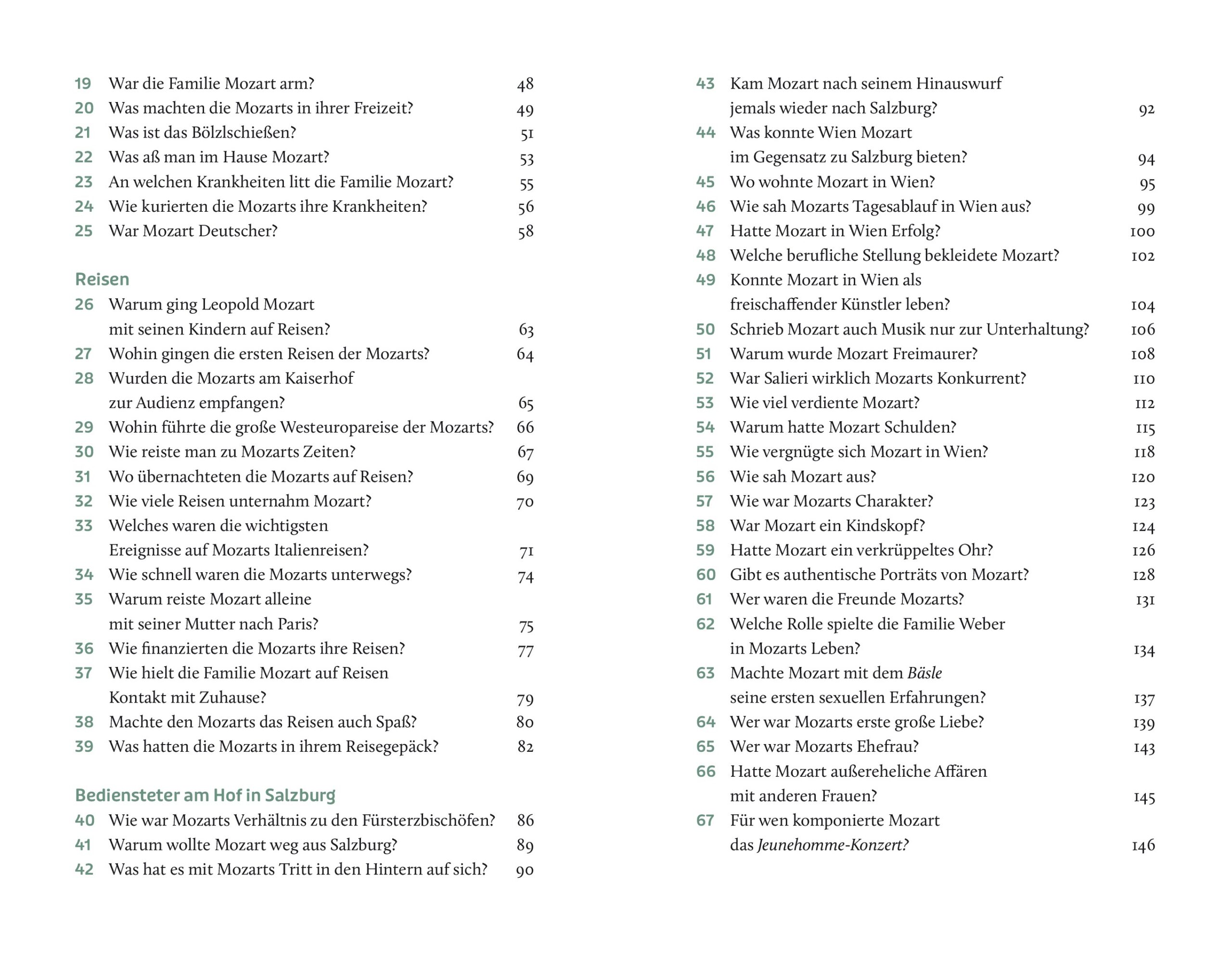 Taschenbuch 111 MAL MOZART