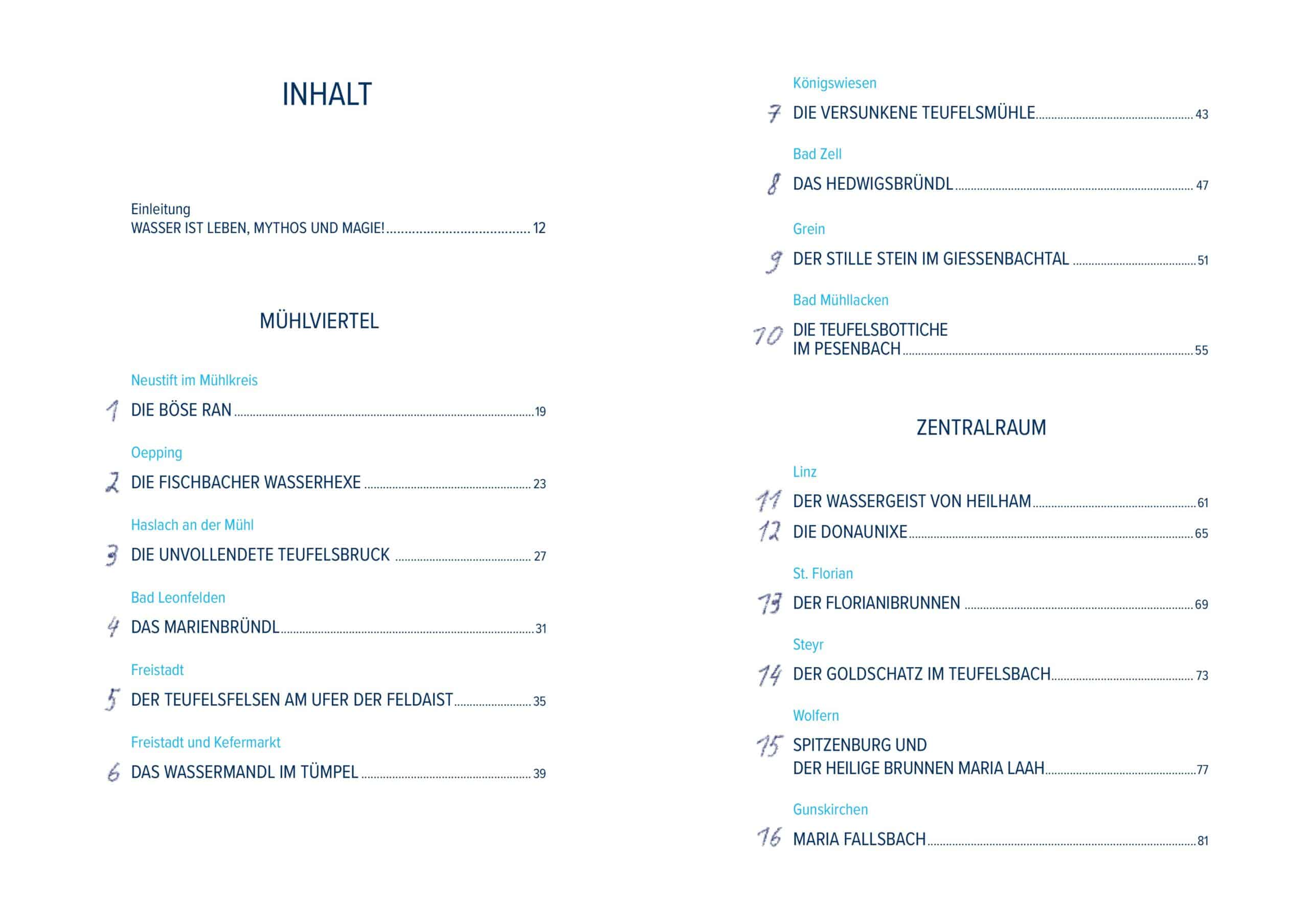 Buch Sagenreiches Wasser