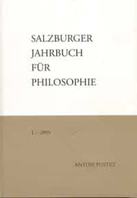 Buch Salzburger Jahrbuch für Philosophie