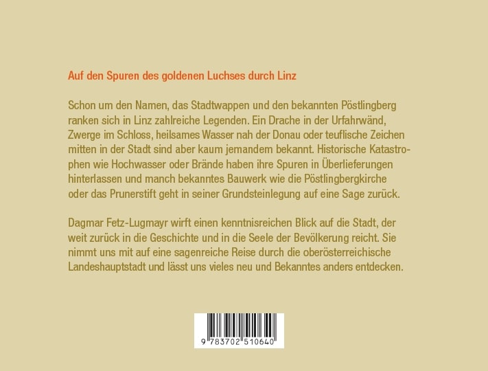 Hardcover Sagenreiches Linz