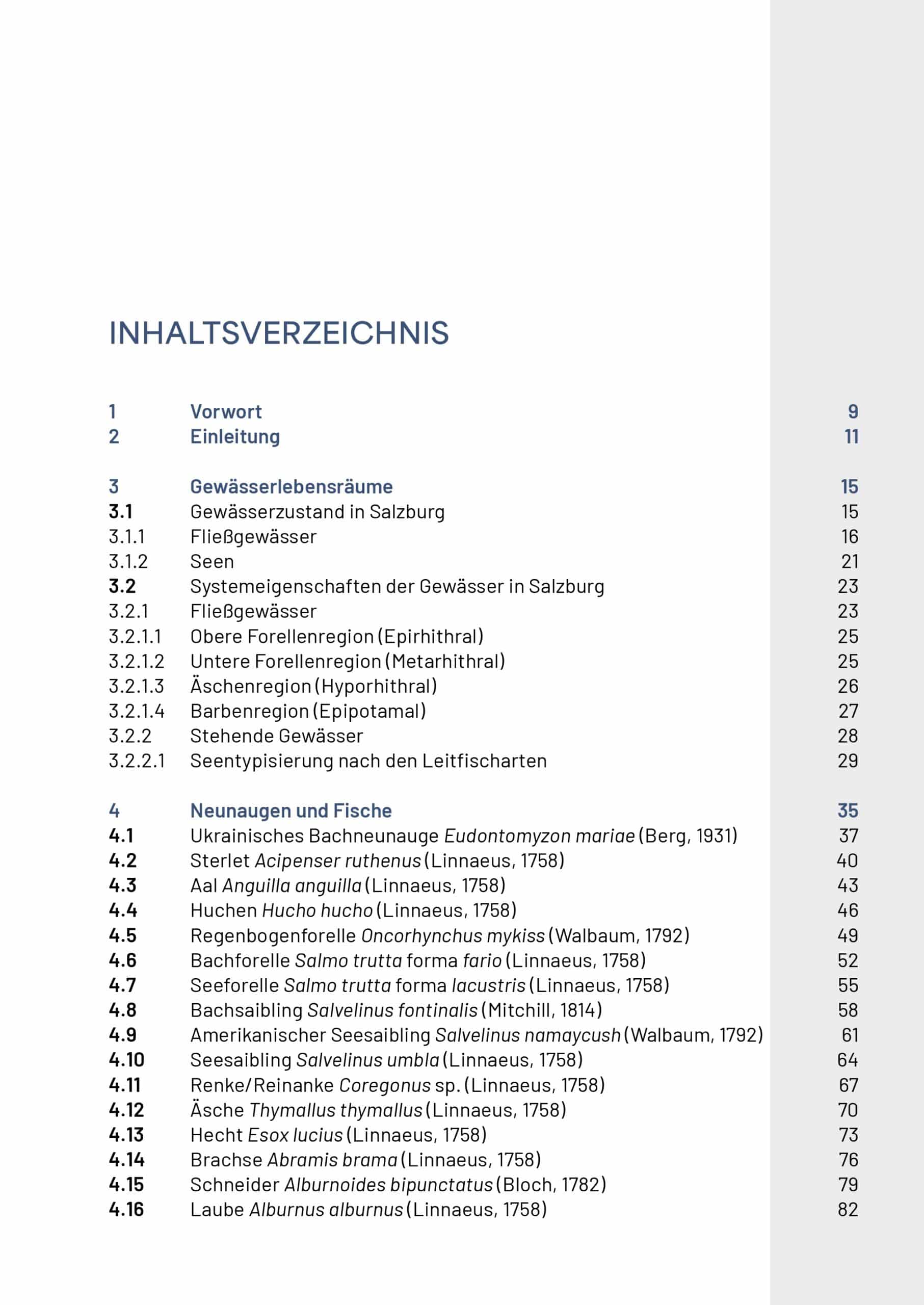 Buch Neunaugen, Fische, Flusskrebse und Großmuscheln in Salzburg