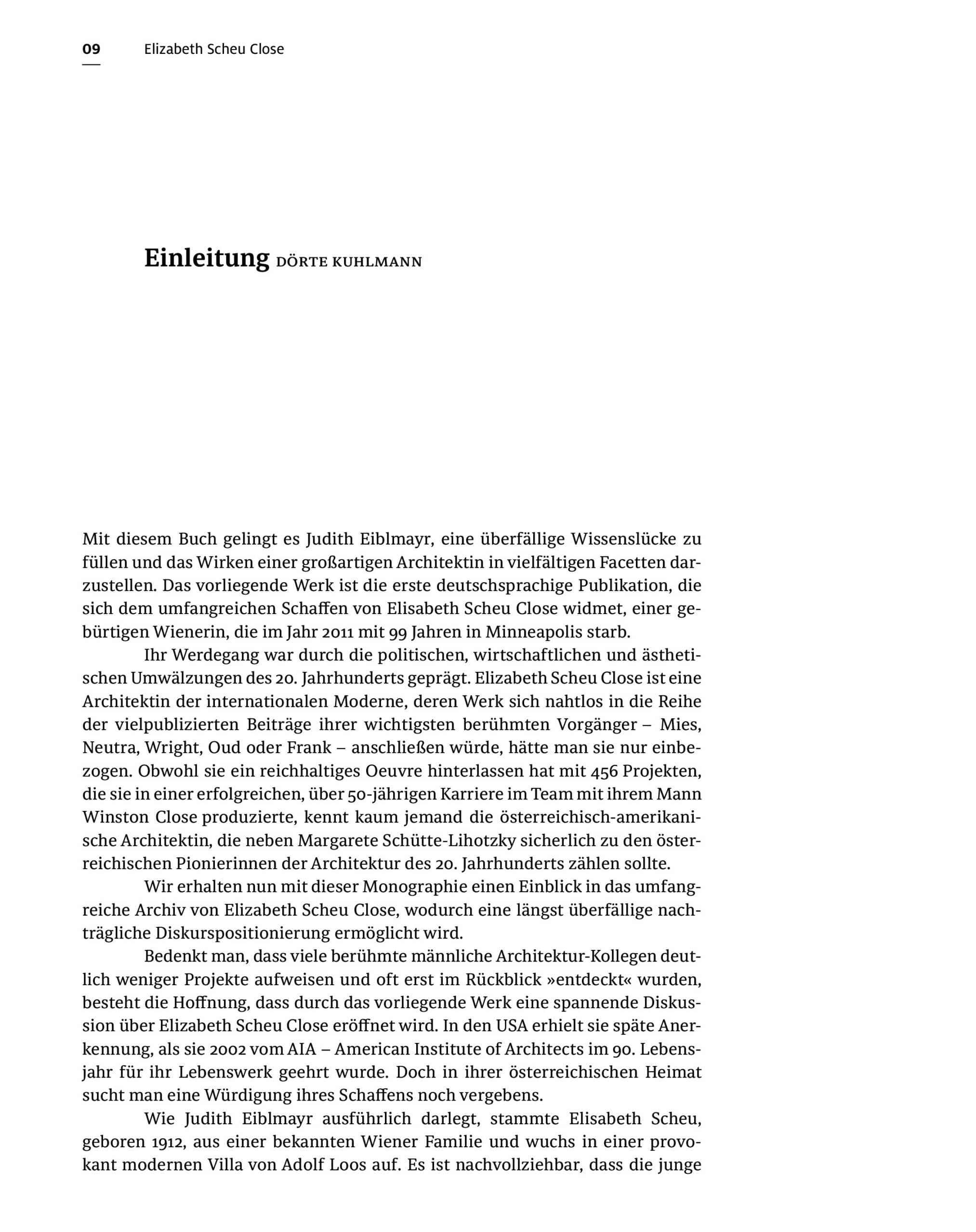 Buch Elizabeth Scheu Close