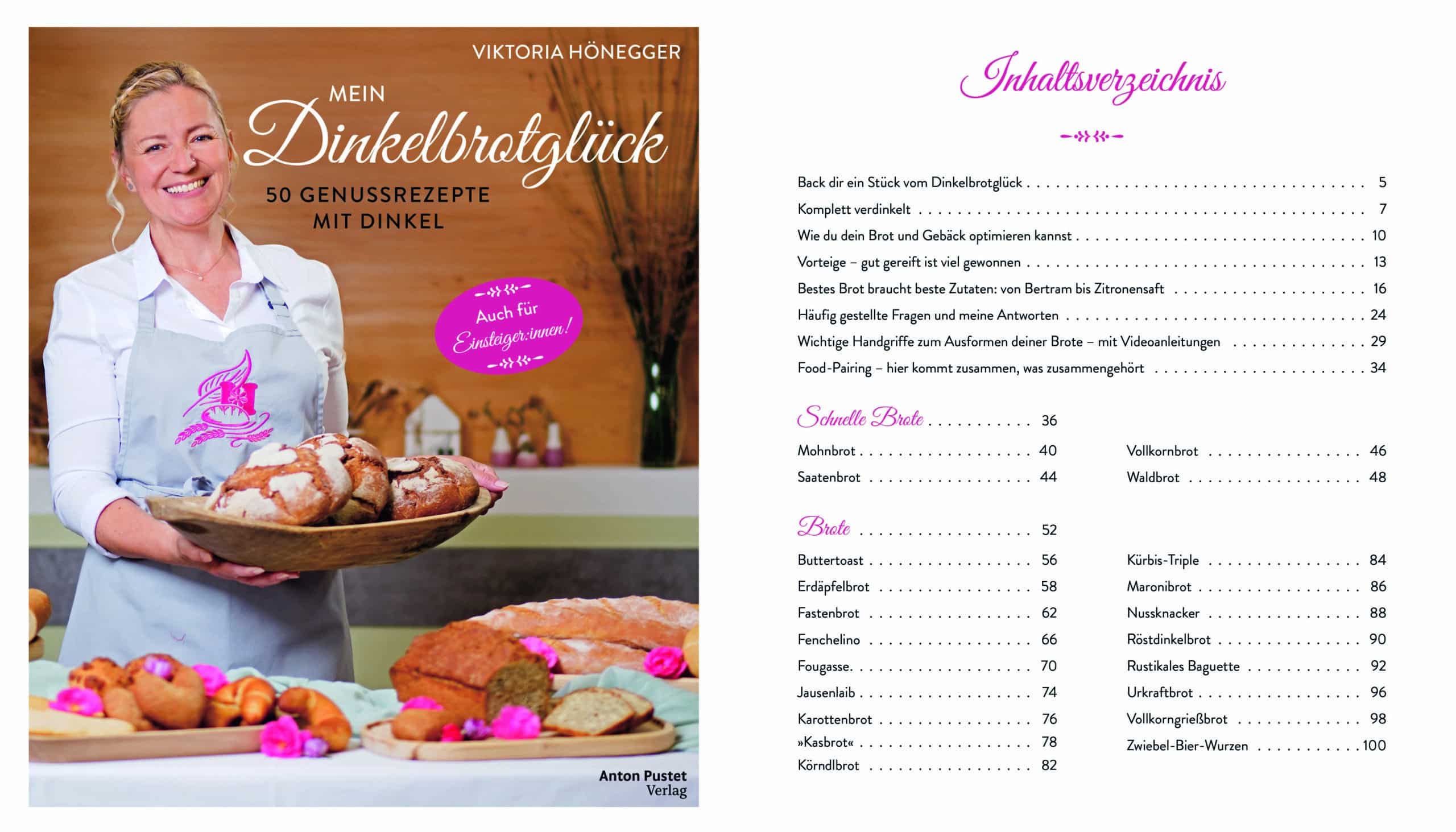 Buch Mein Dinkelbrotglück