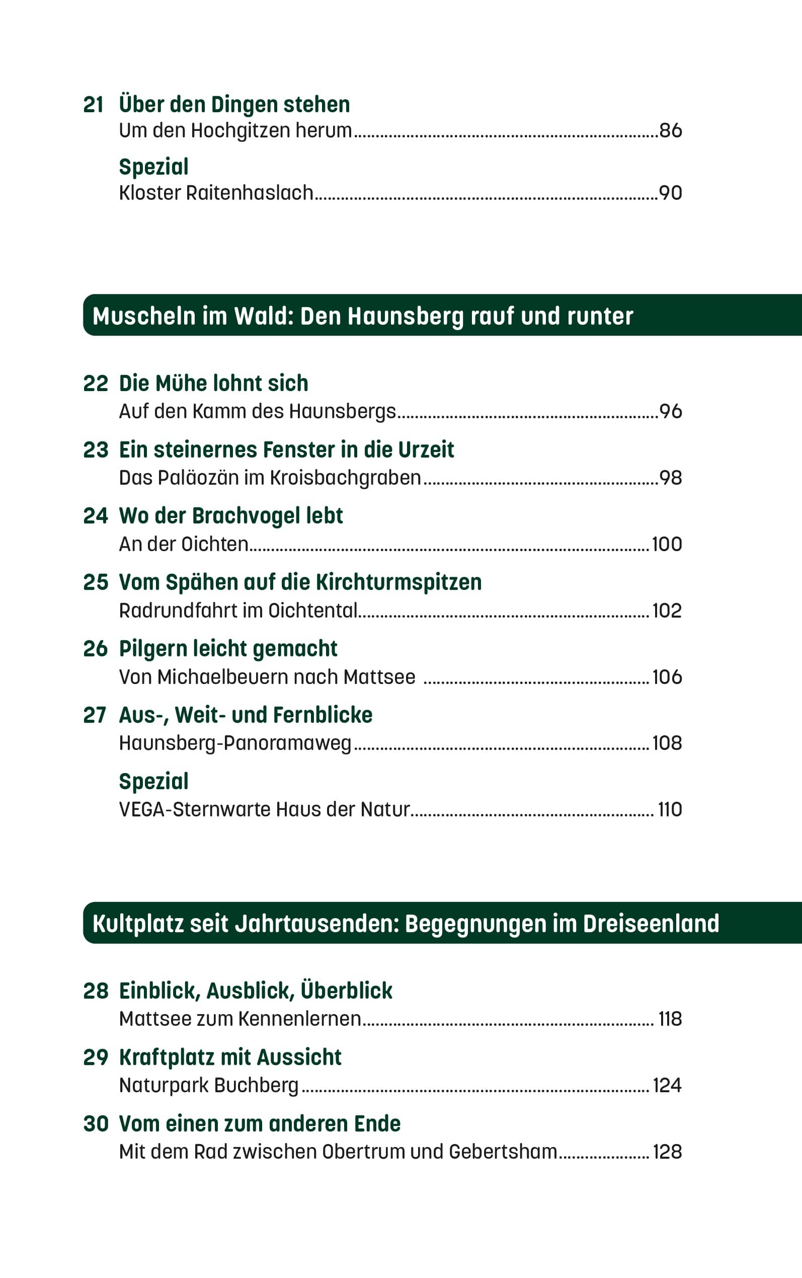Taschenbuch Wandern mit Weitblick im Flachgau