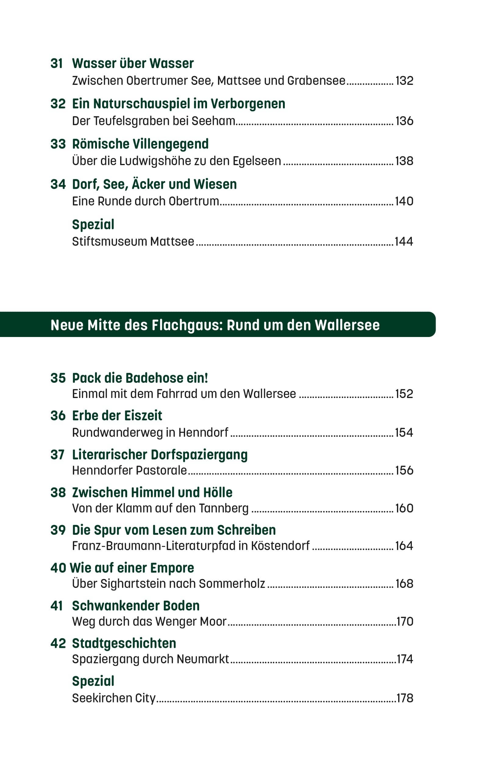 Taschenbuch Wandern mit Weitblick im Flachgau