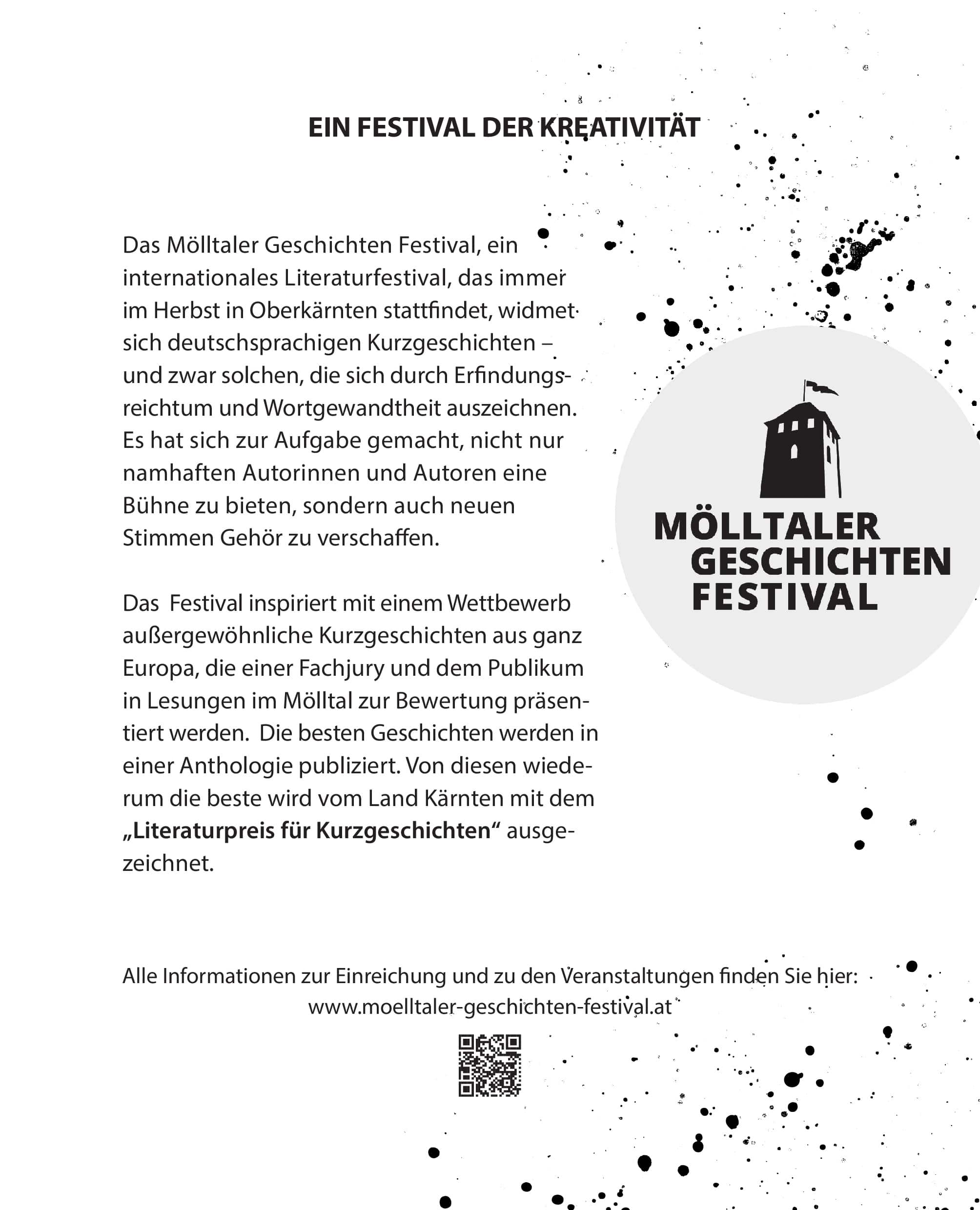 Taschenbuch Mölltaler Geschichten Festival: Sieben