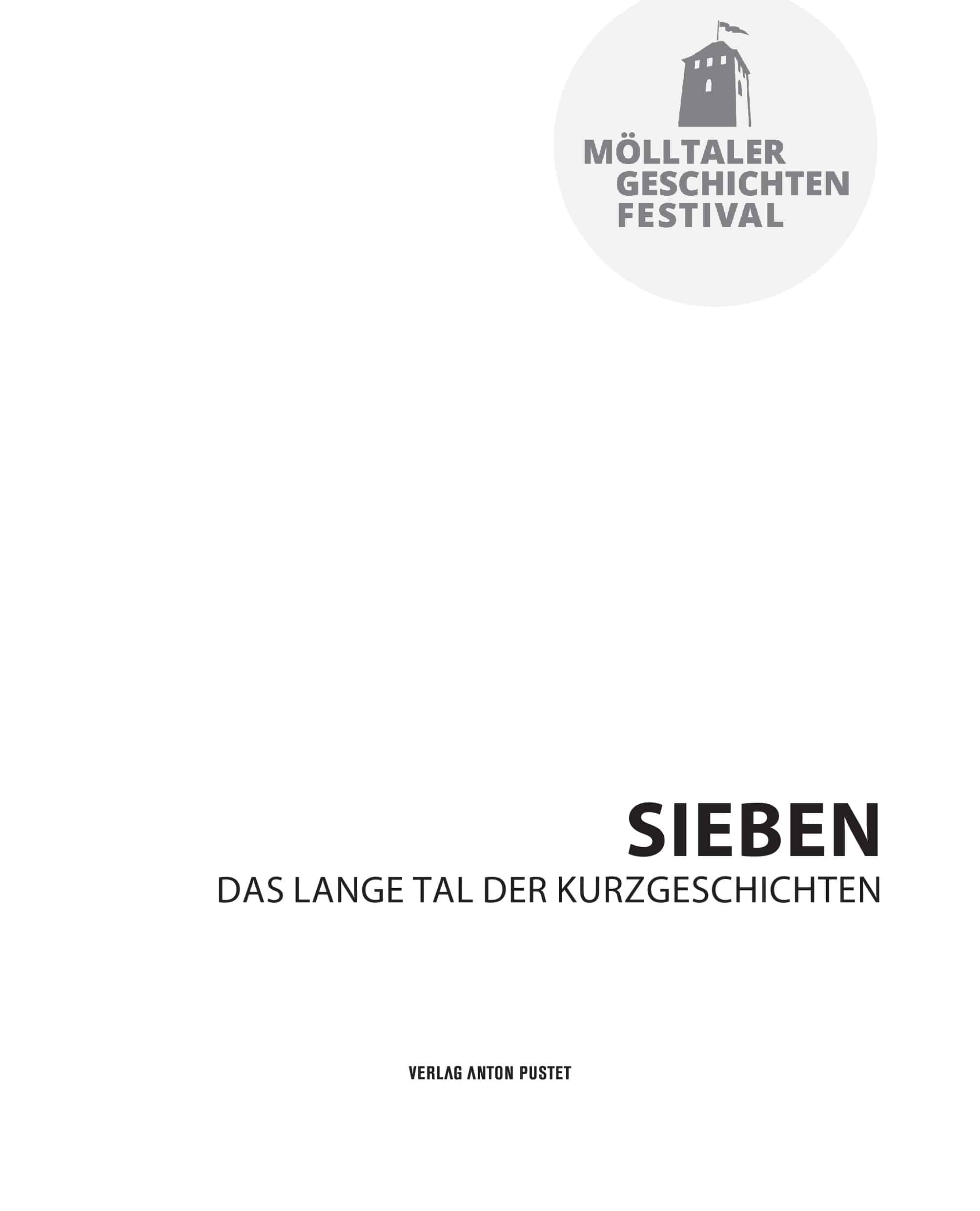 Taschenbuch Mölltaler Geschichten Festival: Sieben