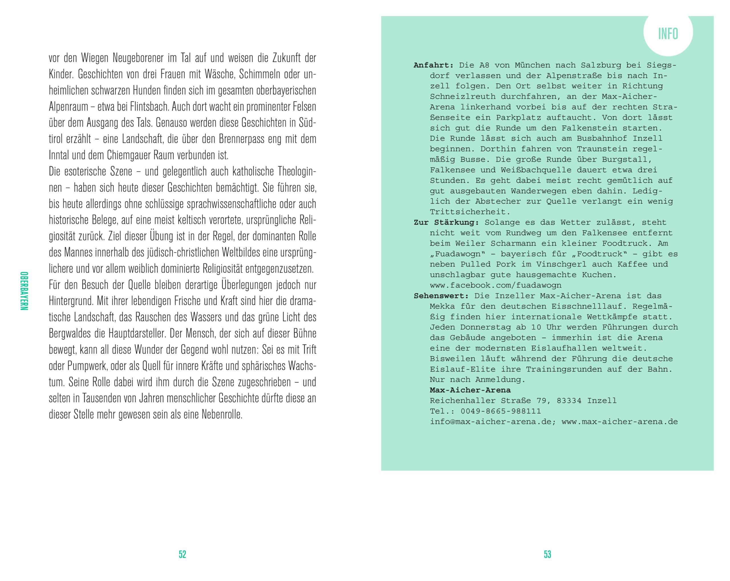 Hardcover Mystische Kraftorte in Bayern