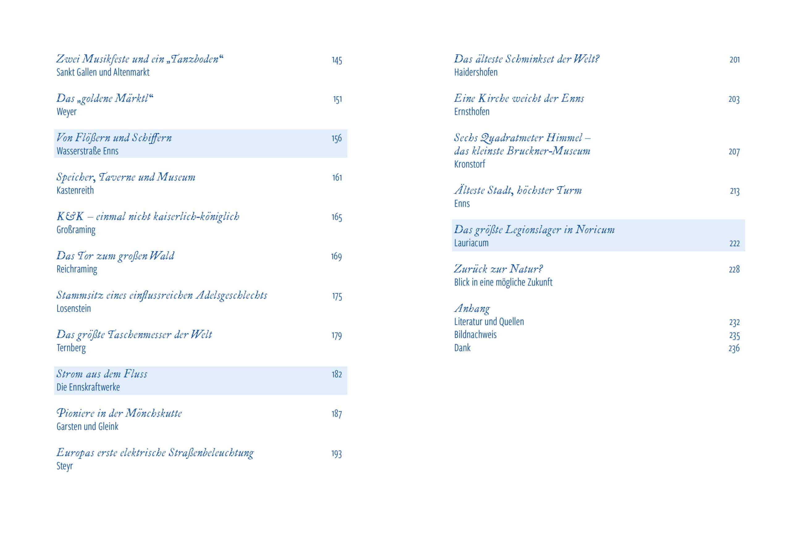 Buch Entlang der Enns