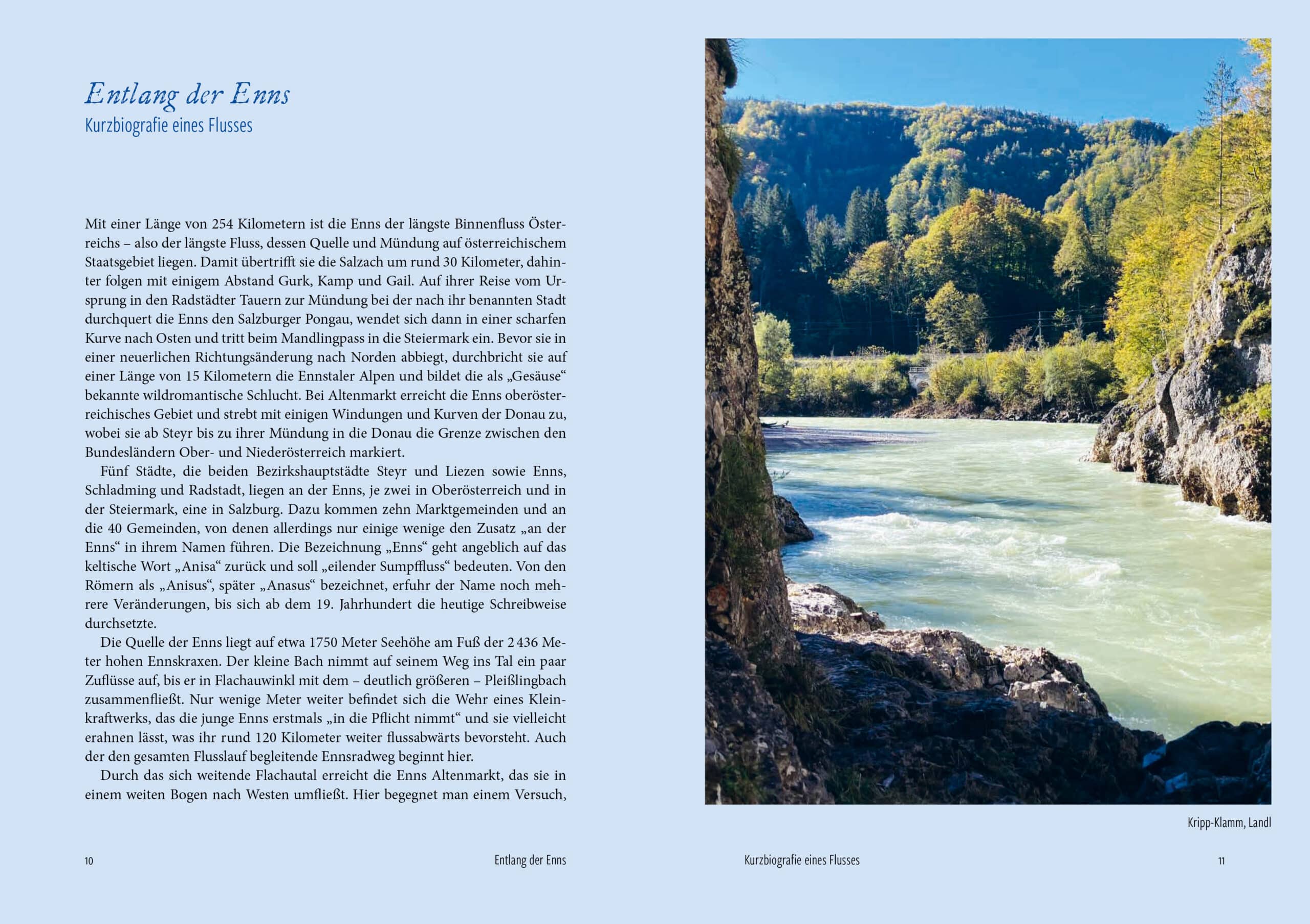 Buch Entlang der Enns