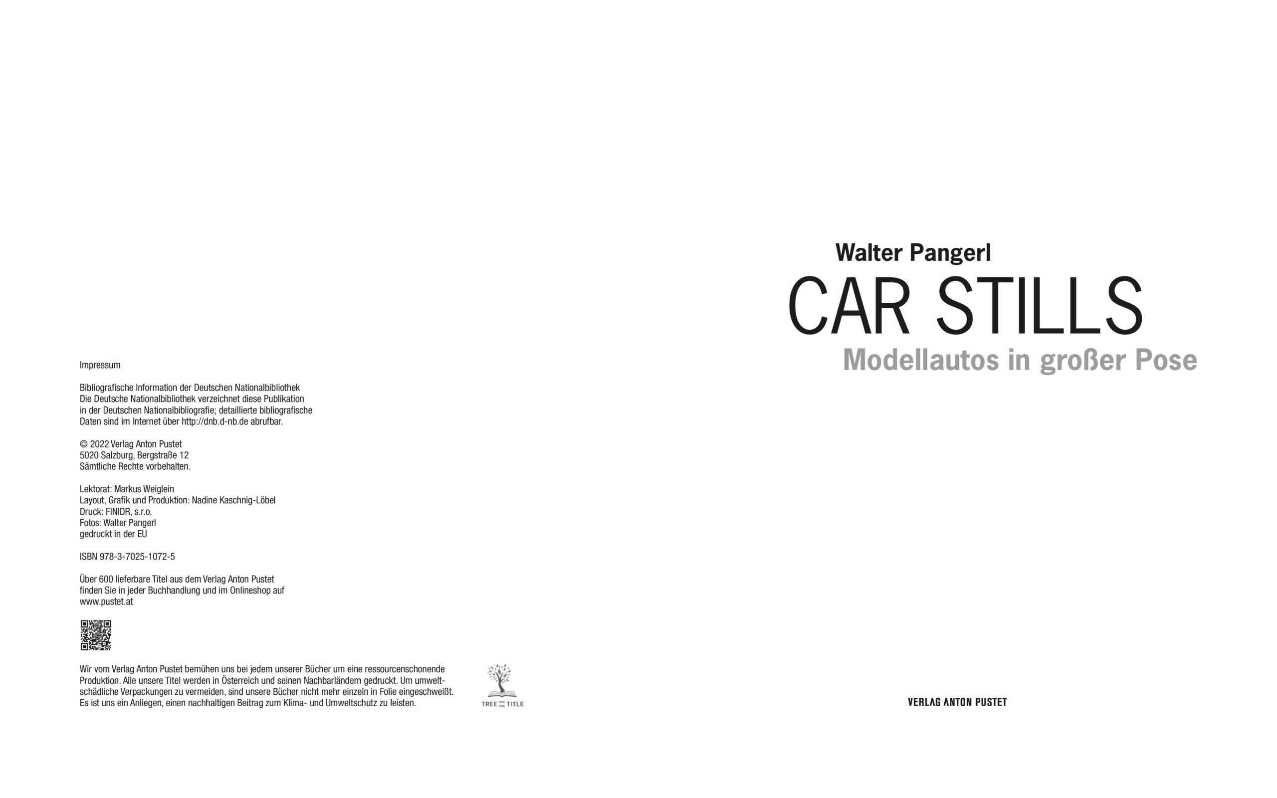 Hardcover Car Stills