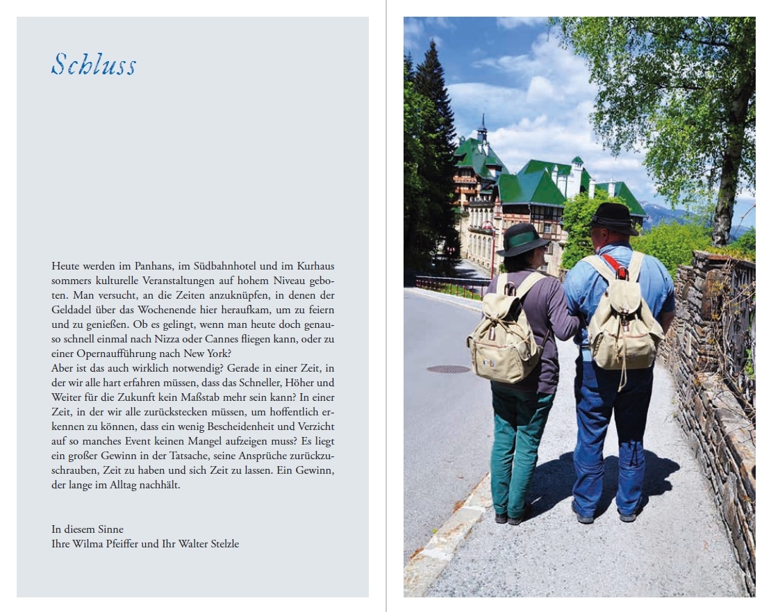 Taschenbuch Spazierenschwimmen zwischen Rax und Semmering