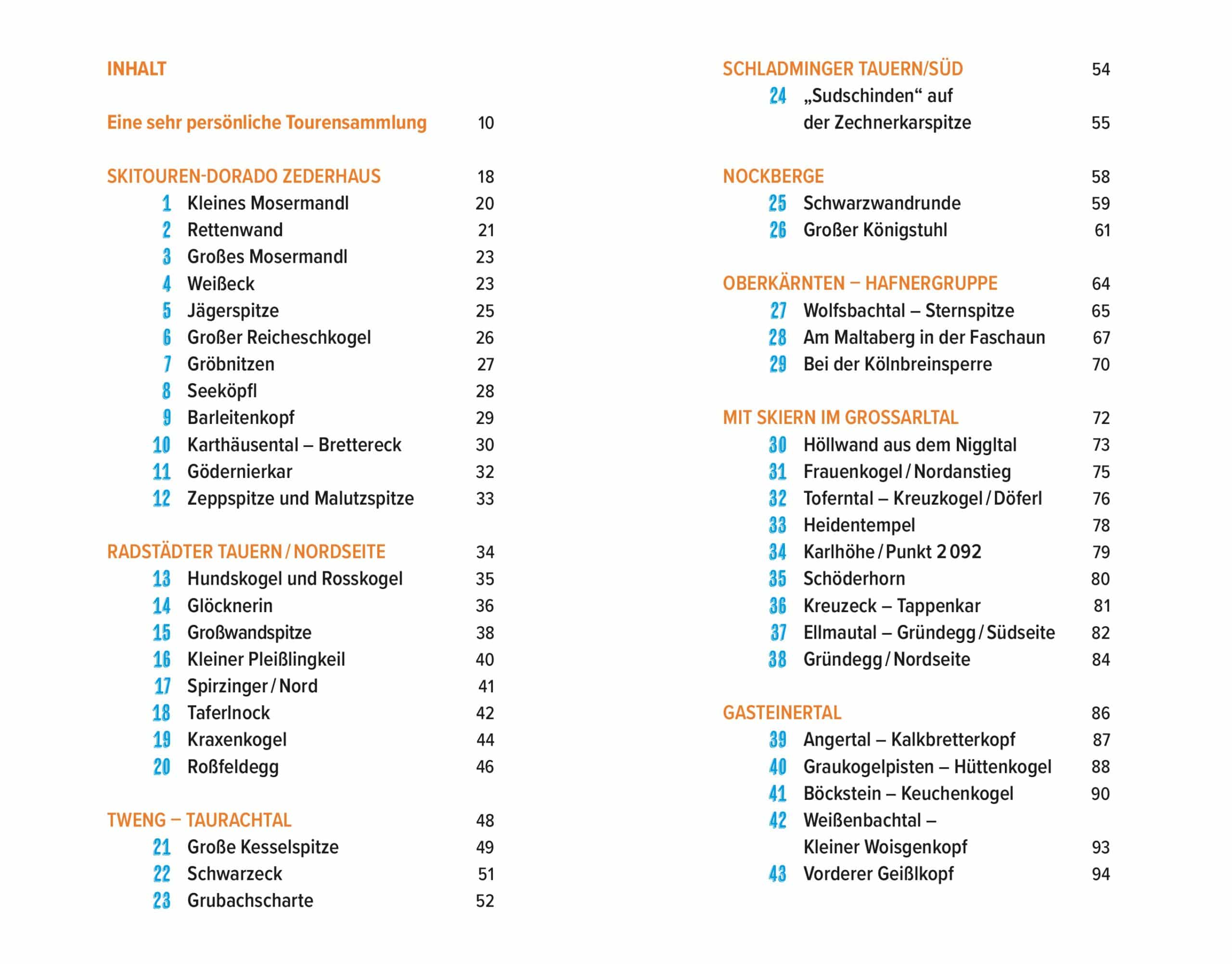Taschenbuch Skitouren-Schmankerl