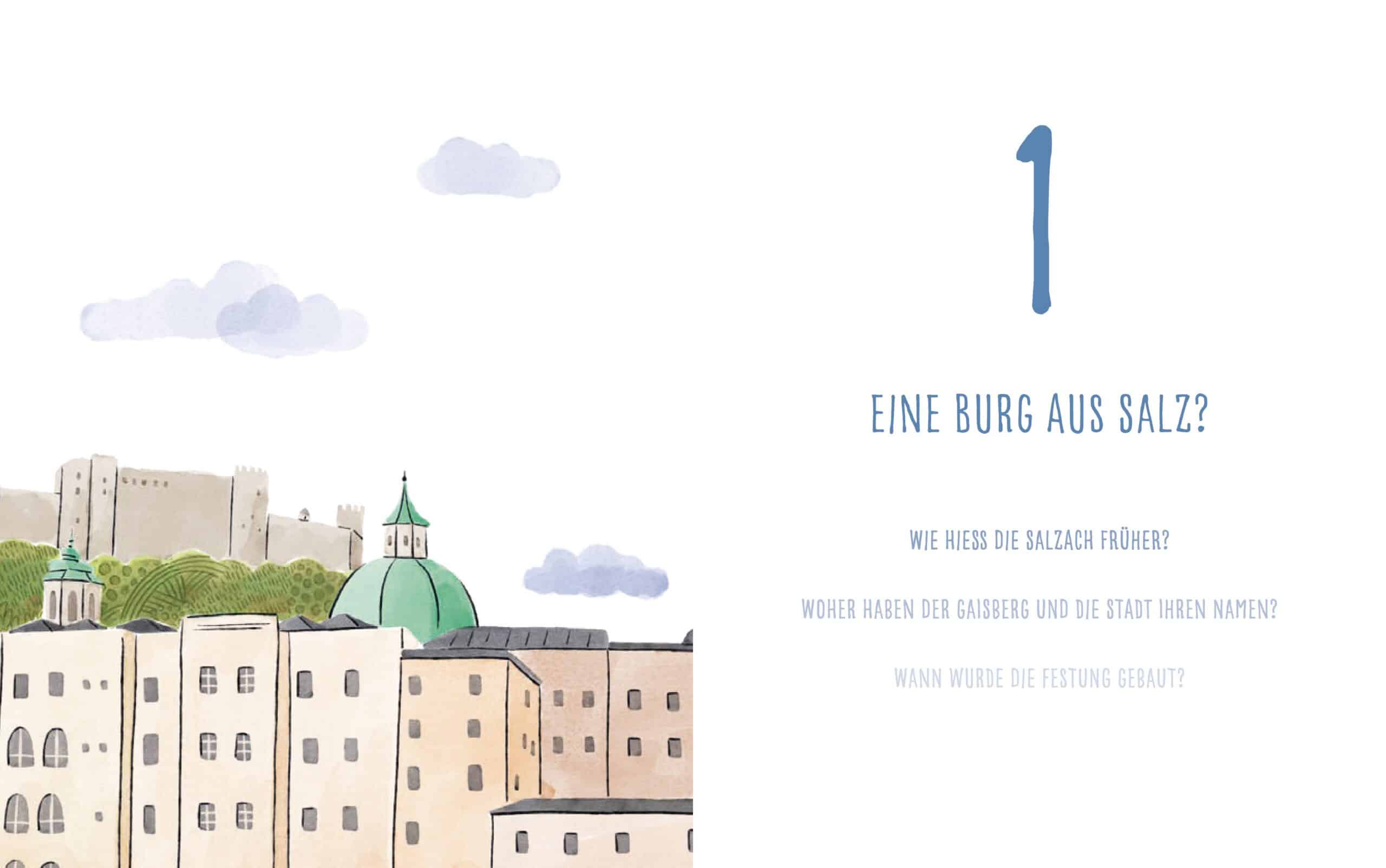 Buch Salzburg für Kinder
