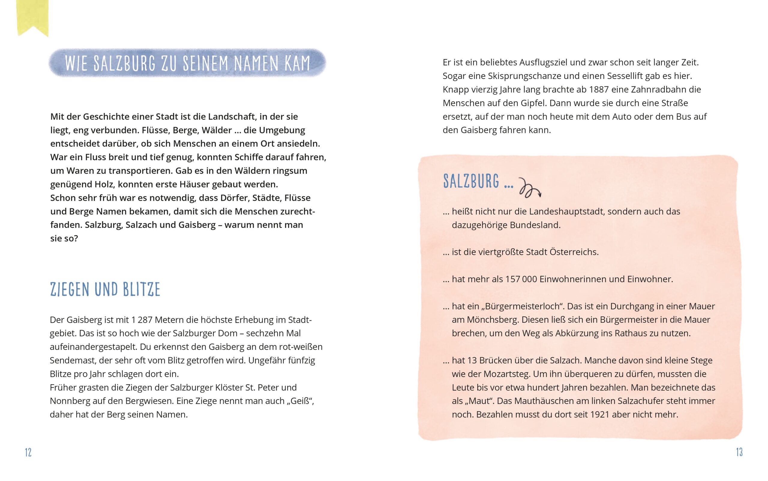 Buch Salzburg für Kinder