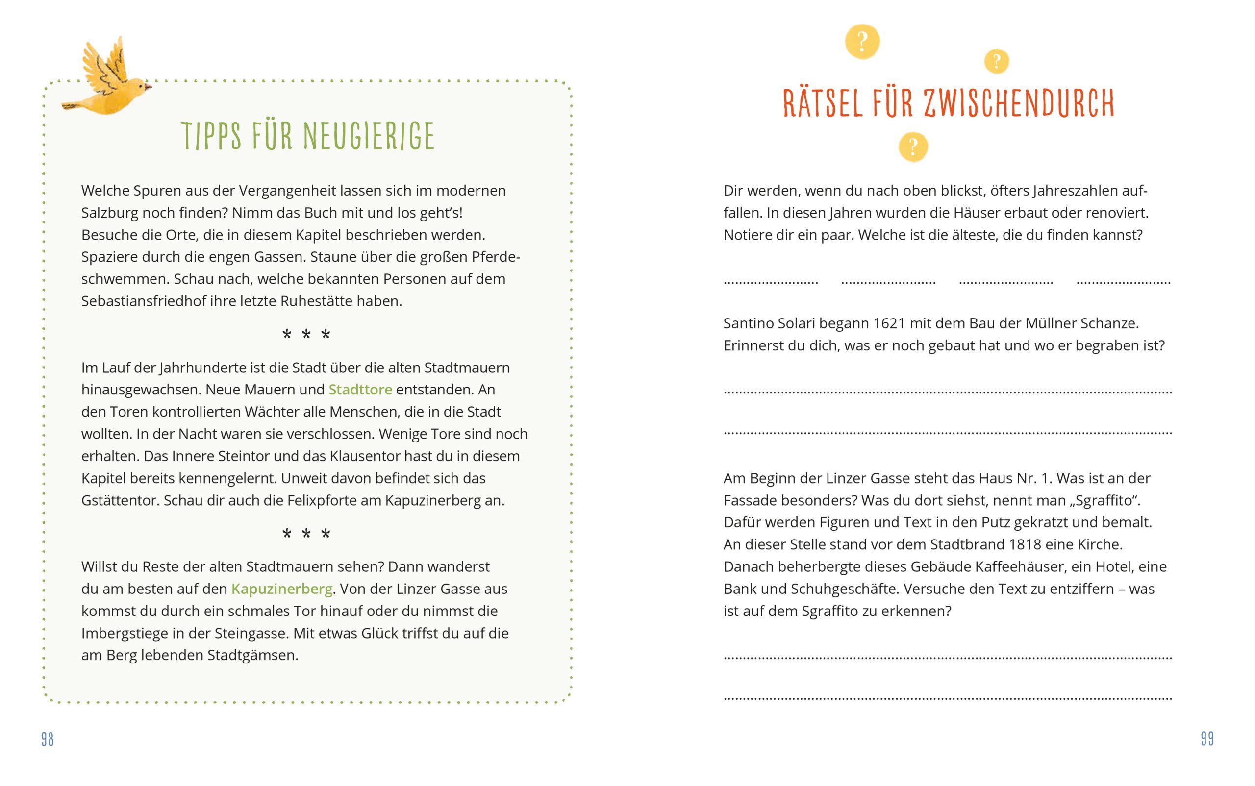 Buch Salzburg für Kinder
