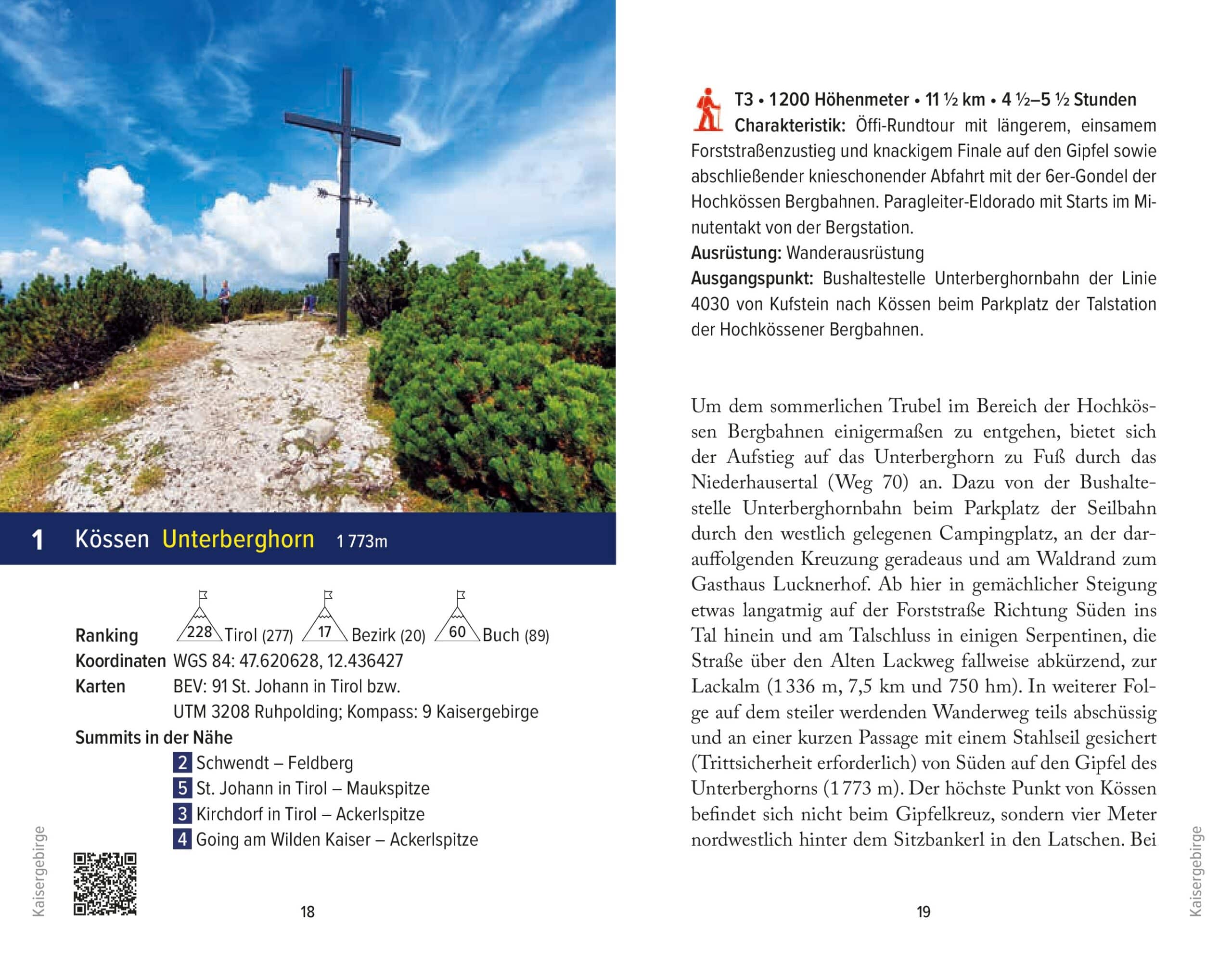 Taschenbuch Tirol Summits
