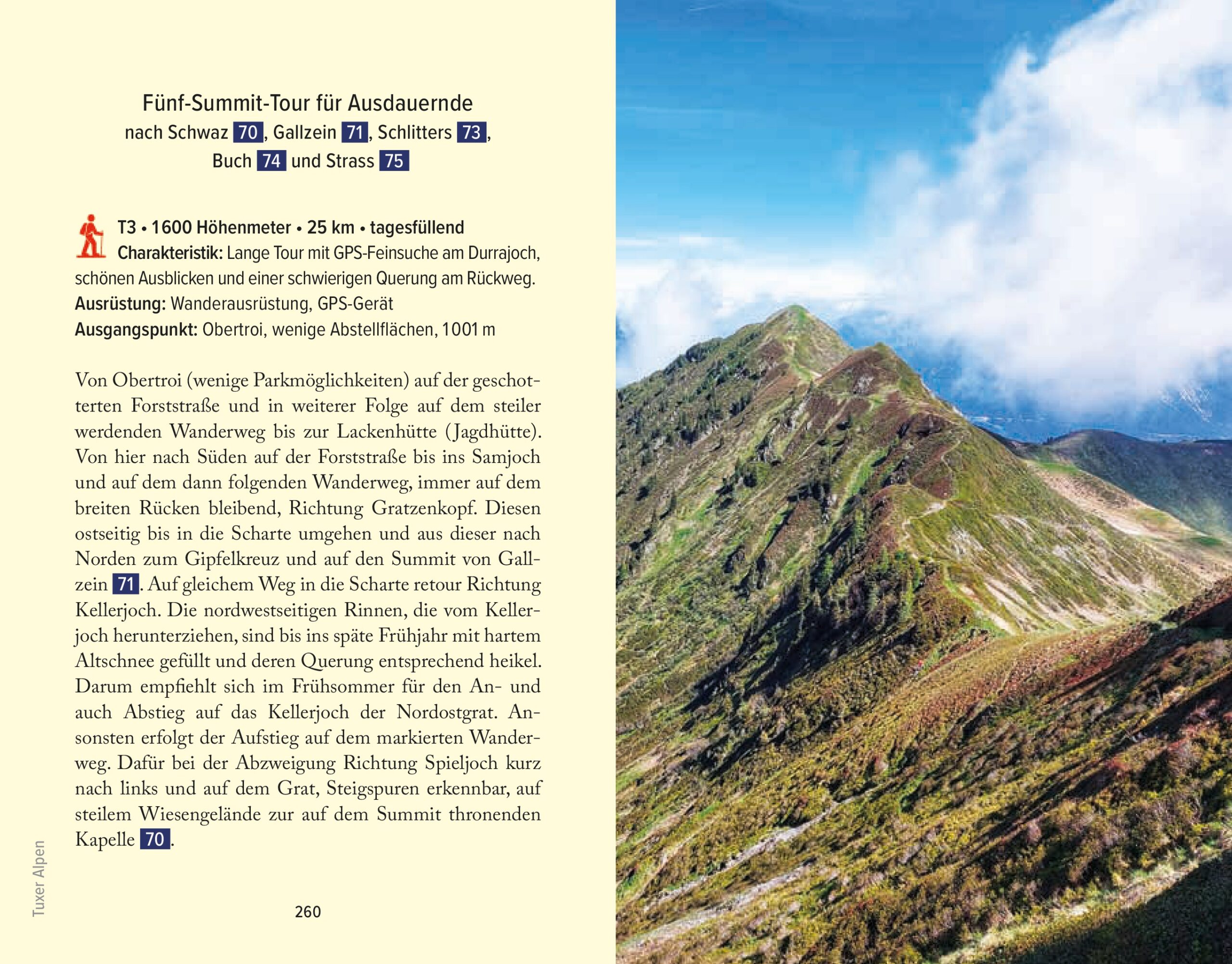 Taschenbuch Tirol Summits