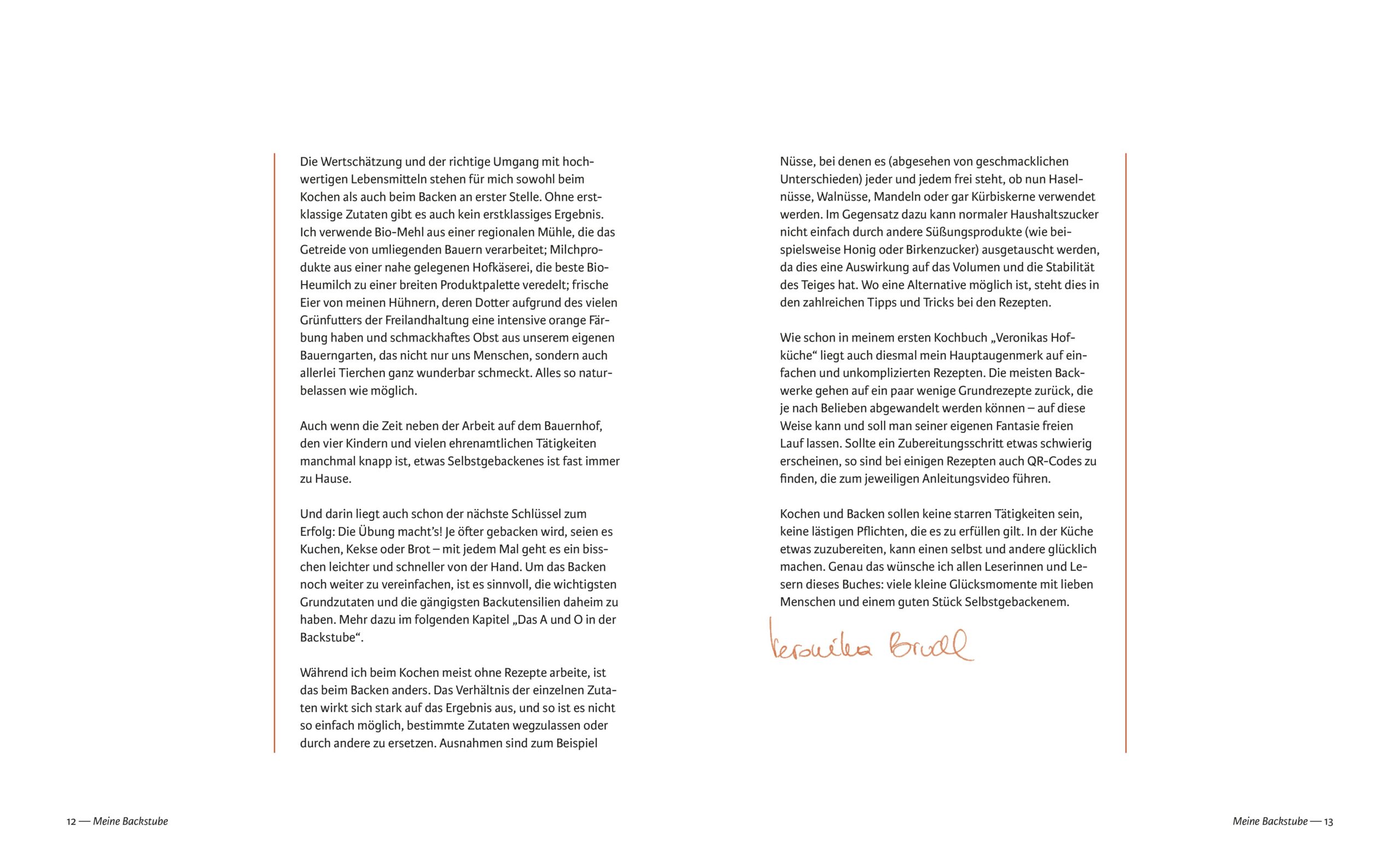 Hardcover Veronikas Backstube