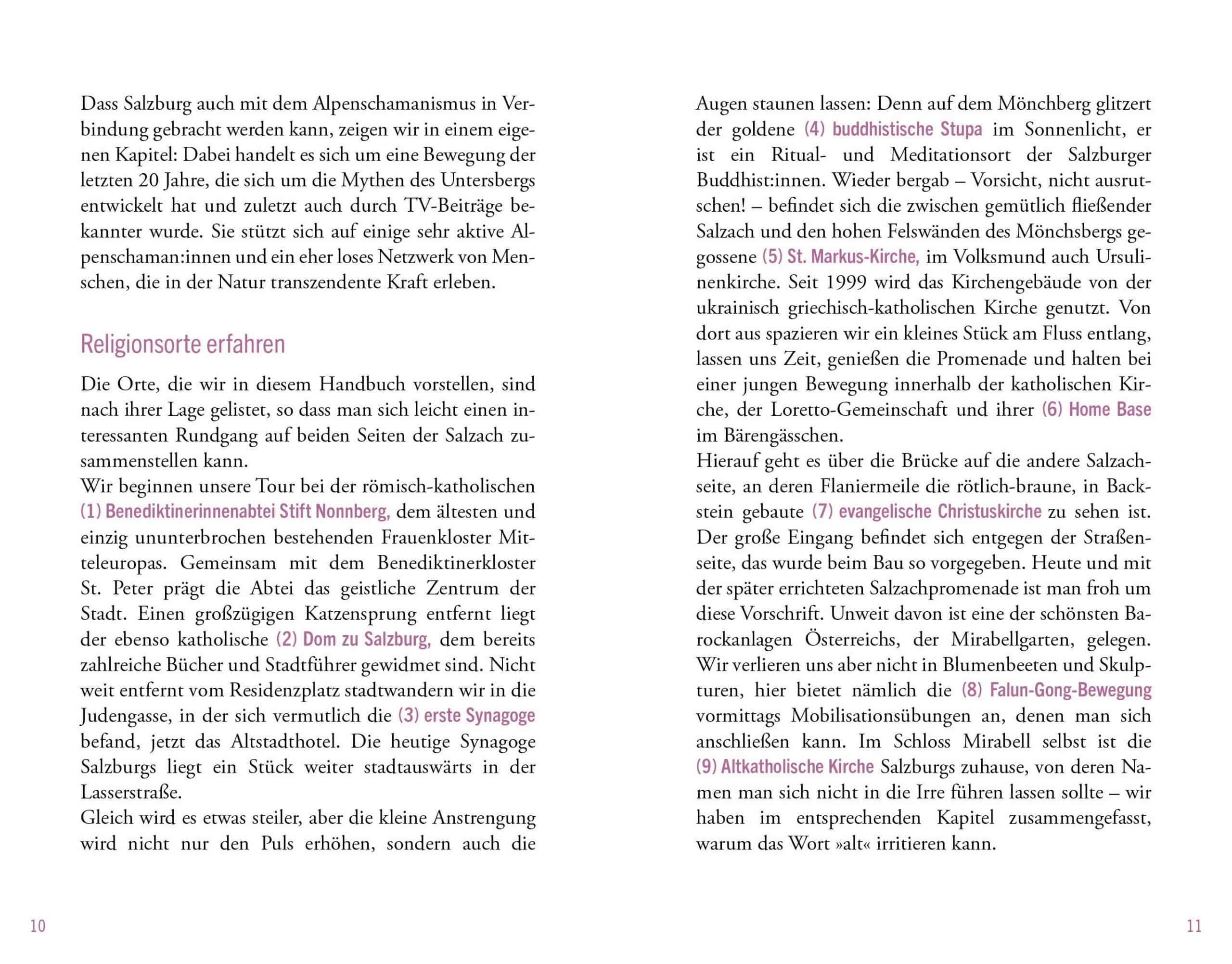 Buch Religiöse Orte in Salzburg