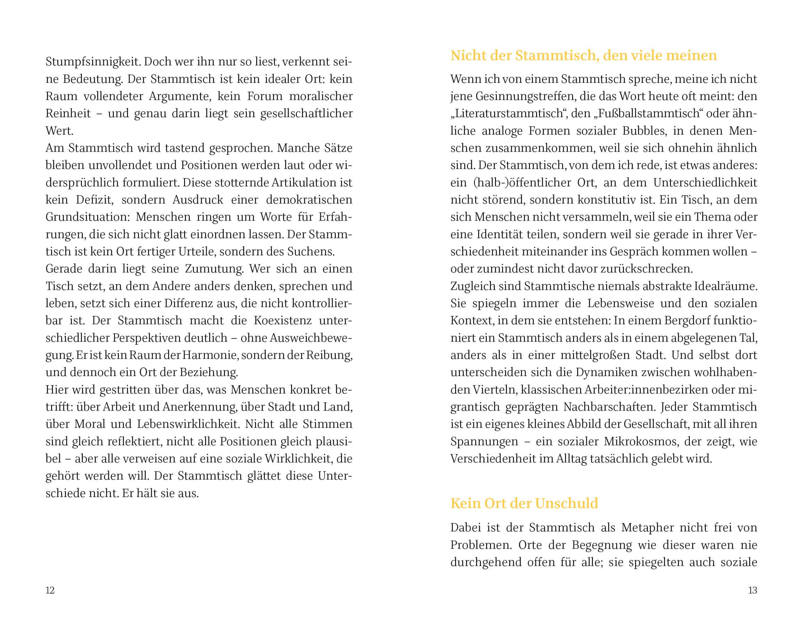 E-Book Streiten verbindet! – Was wir vom Stammtisch lernen können