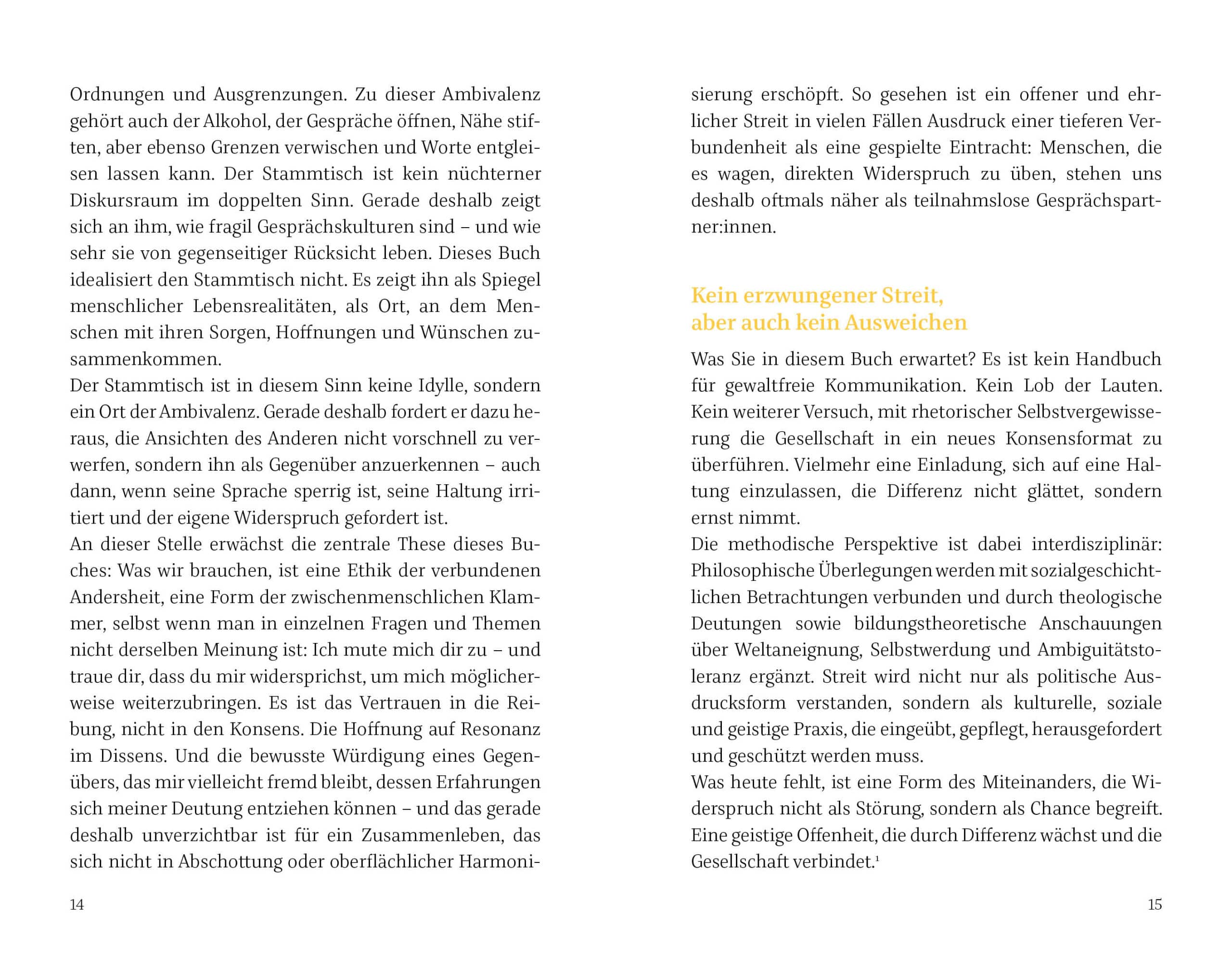 E-Book Streiten verbindet! – Was wir vom Stammtisch lernen können