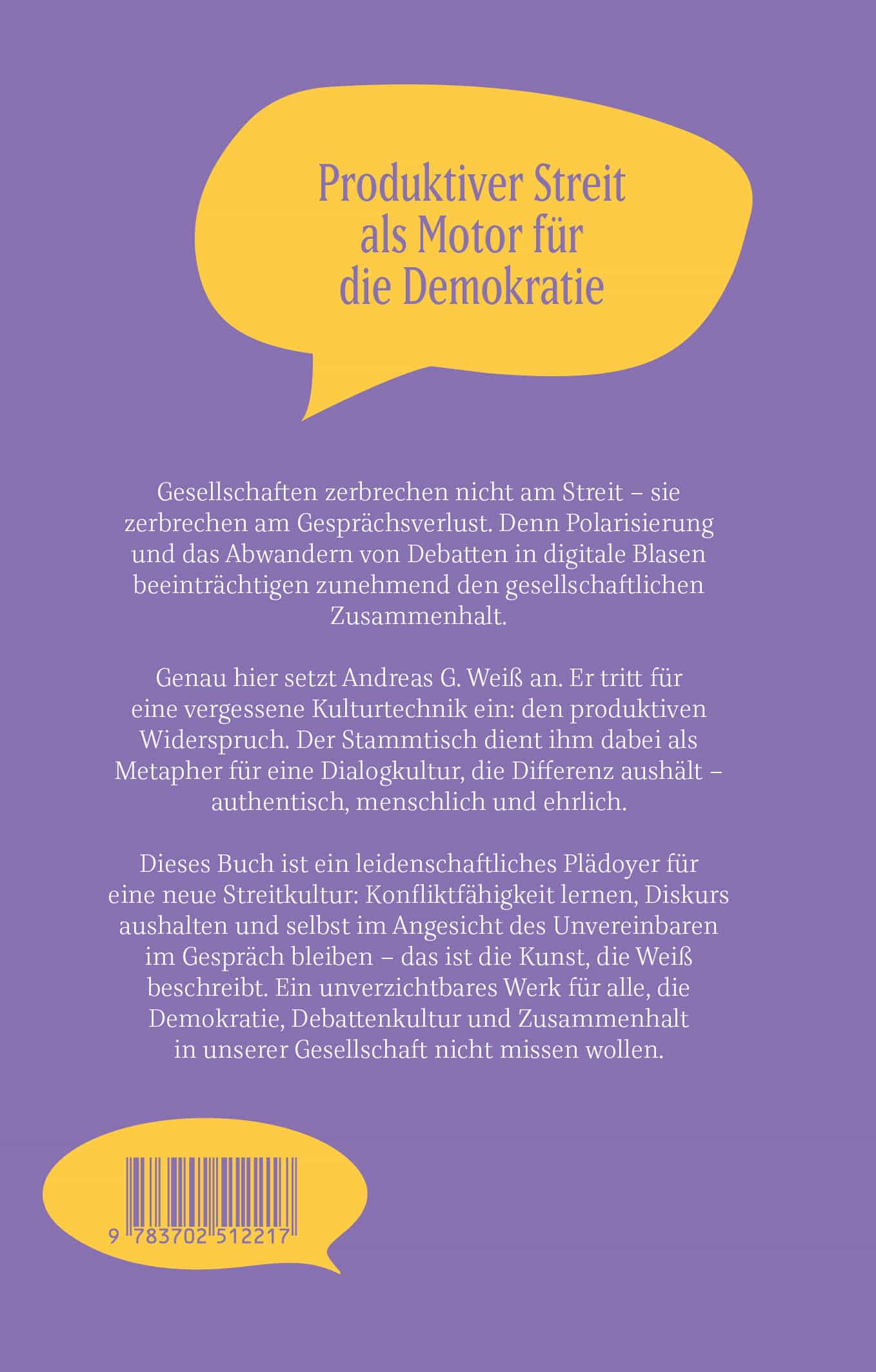 E-Book Streiten verbindet! – Was wir vom Stammtisch lernen können
