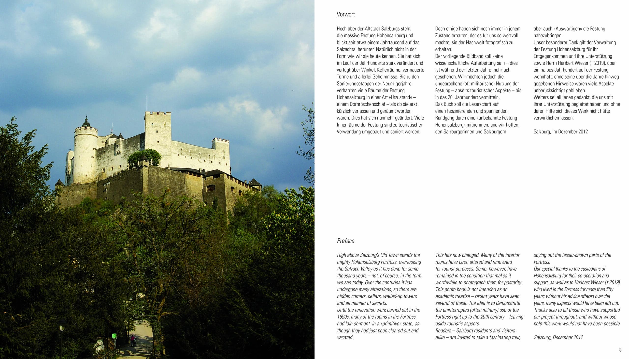 Buch Unbekannte Festung / Spying out the Fortress