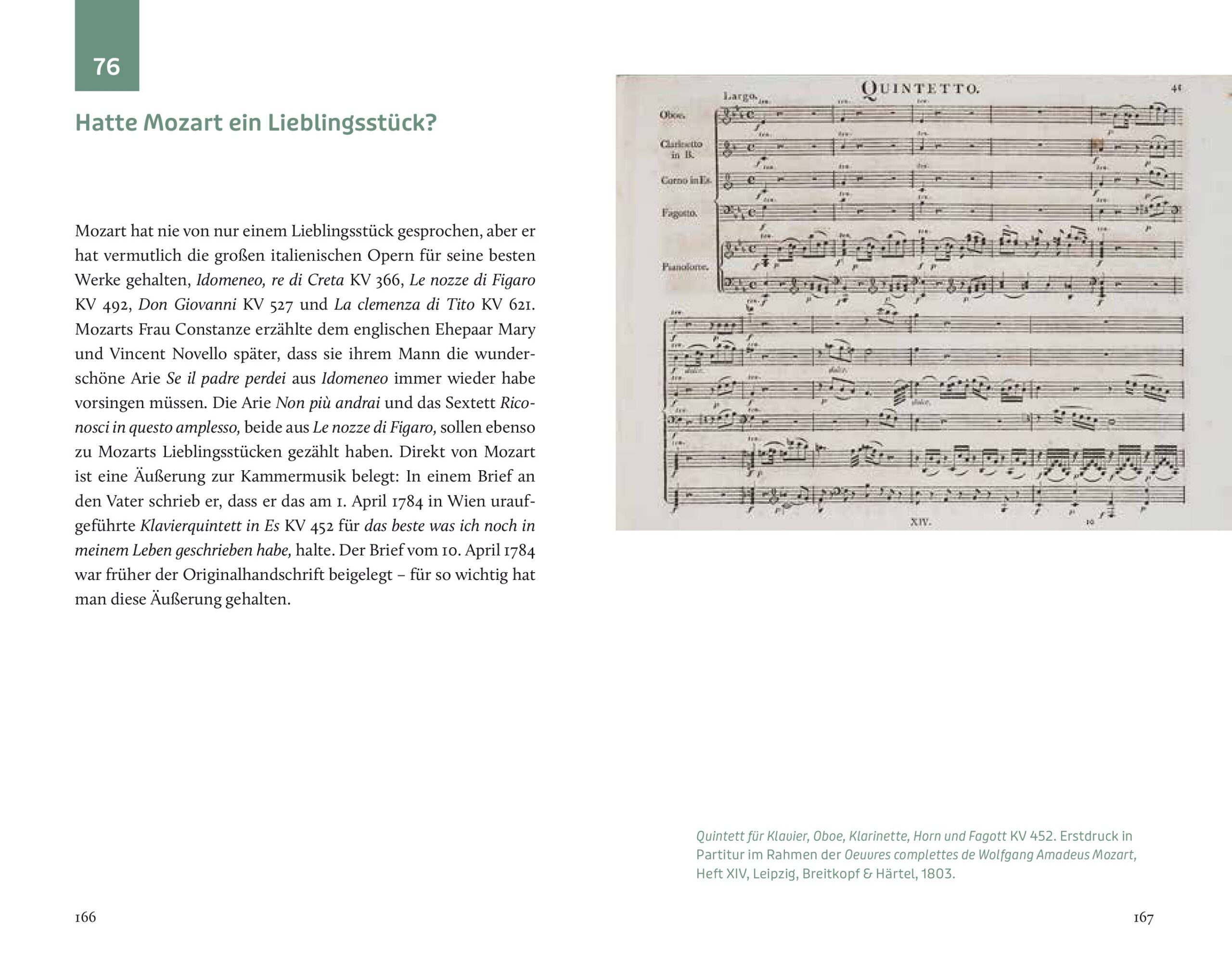 Taschenbuch 111 MAL MOZART