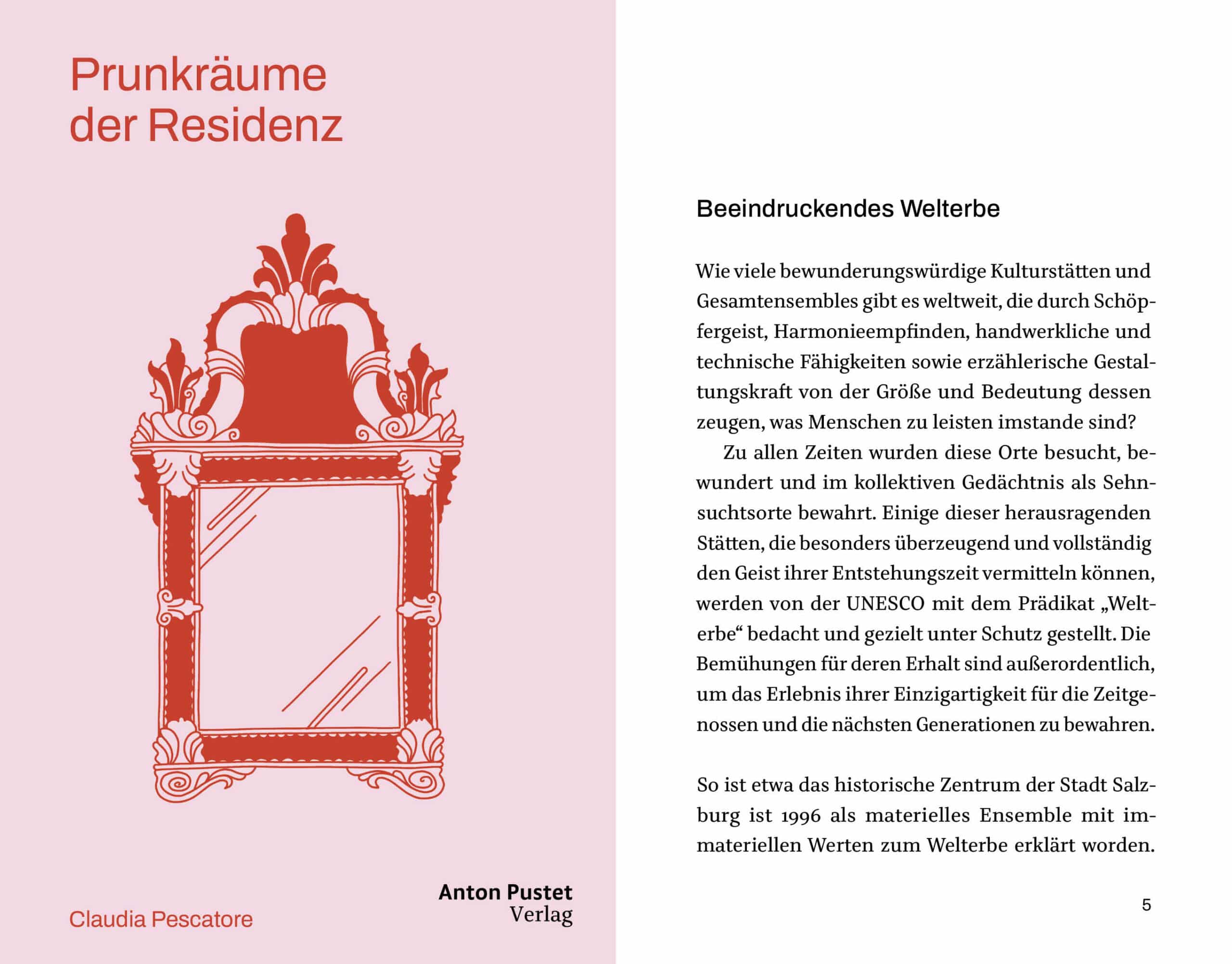 Buch Prunkräume der Residenz in Salzburg